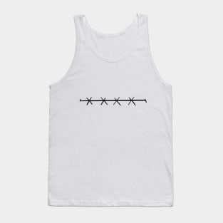 Sewn mouth Tank Top